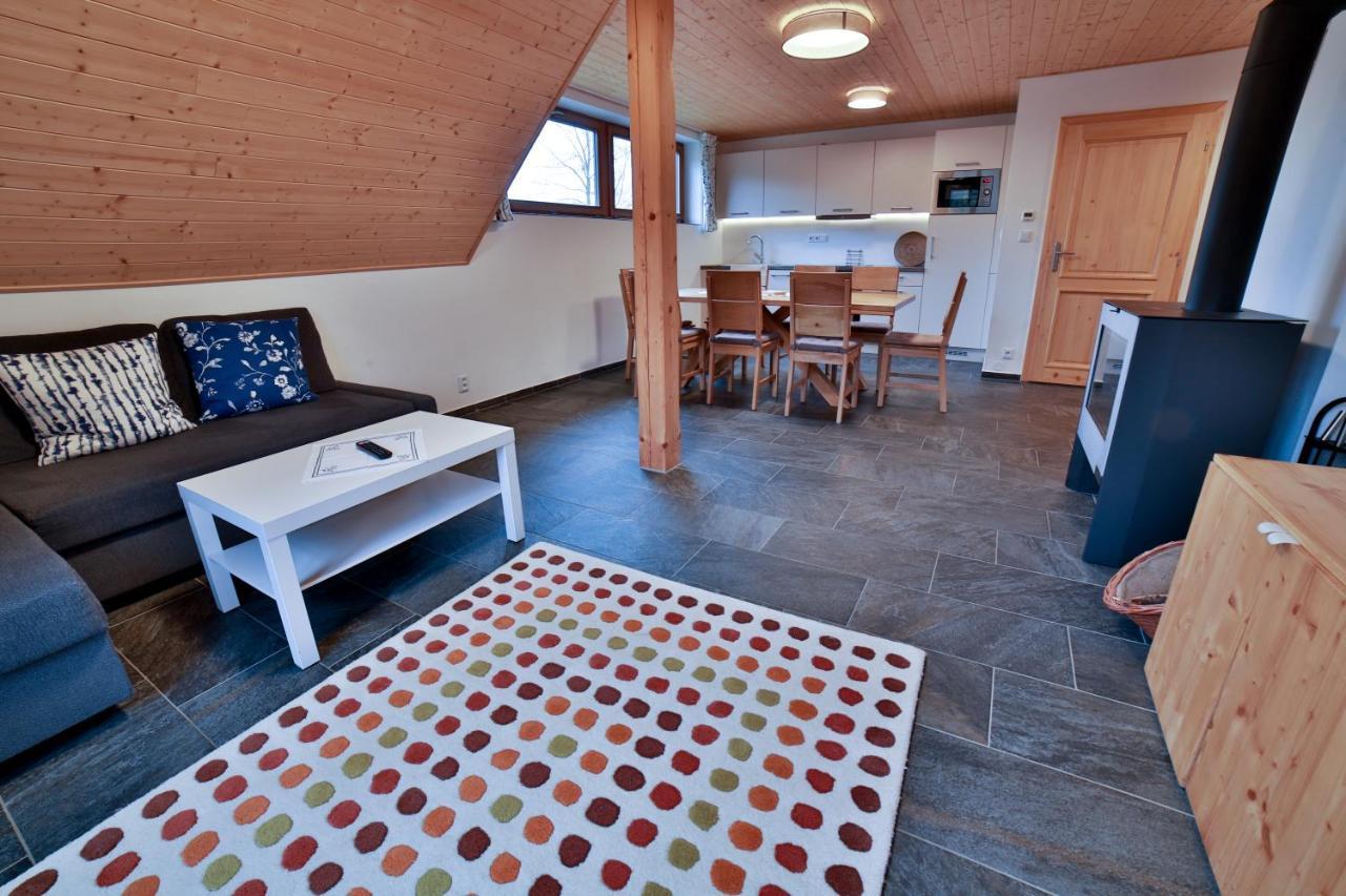 Ferienwohnung U Stare Hajenky Jindrichov Exterior foto
