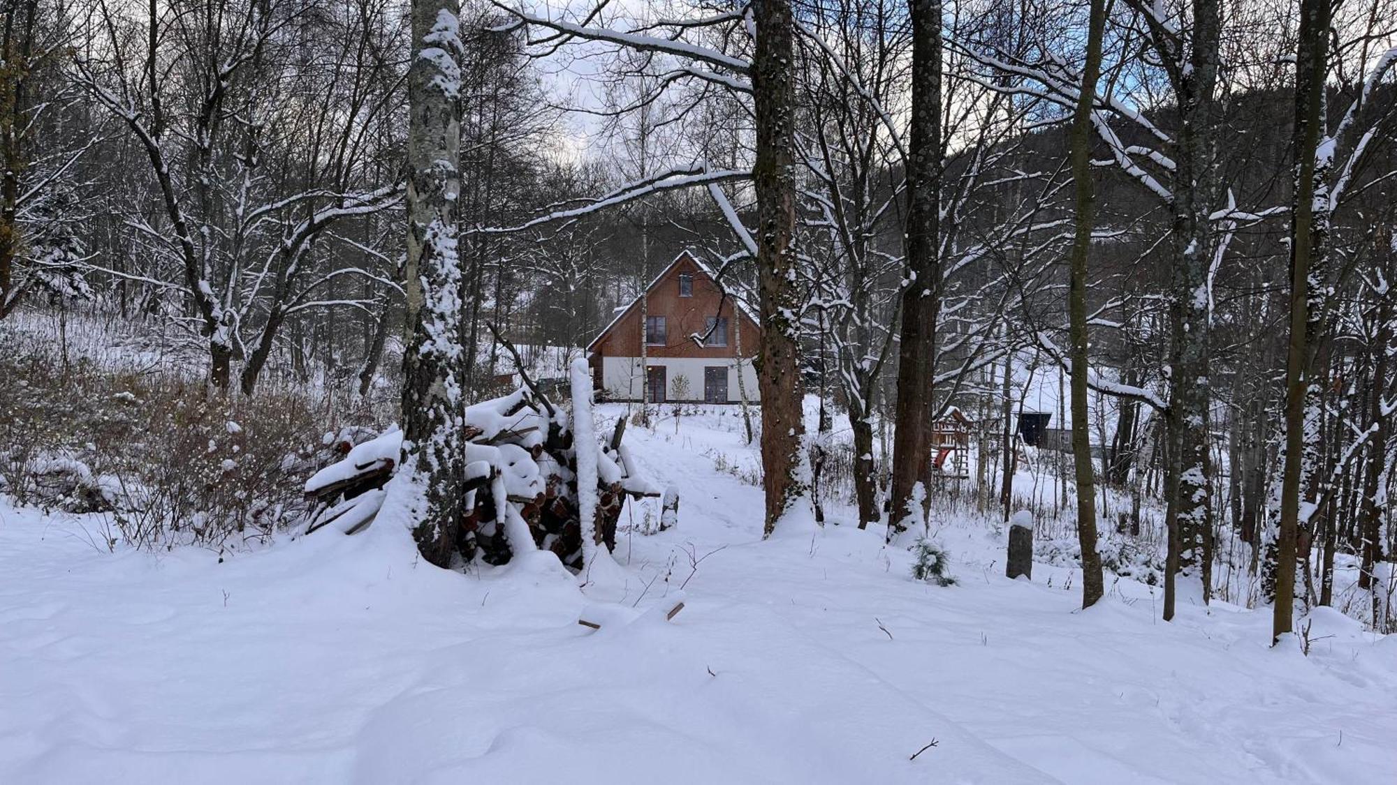Ferienwohnung U Stare Hajenky Jindrichov Exterior foto